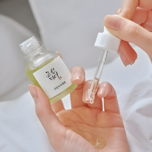 Beauty of Joseon Green Tea Panthenol Serum textura y envase sérum calmante coreano