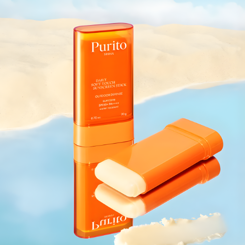 Purito Daily Soft Touch Sunscreen Stick envase protector solar en stick coreano