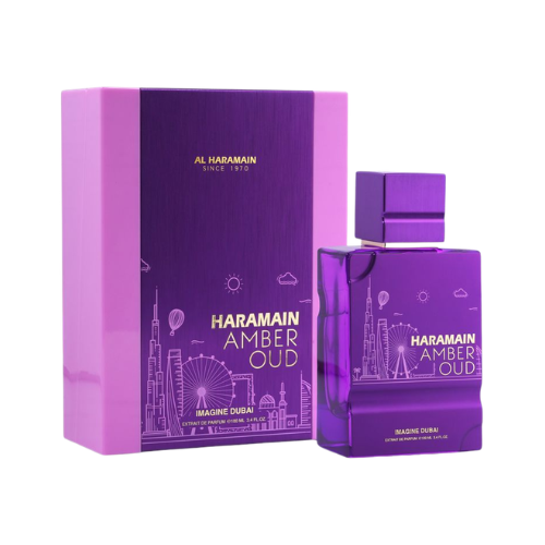 Perfume Amber Oud Imagine Dubai 100 ml fragancia unisex intensa elegante y duradera
