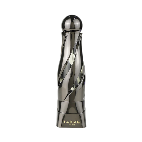 Arabiyat Prestige La Di Da For Him perfume masculino 100 ml frasco negro elegante diseño moderno