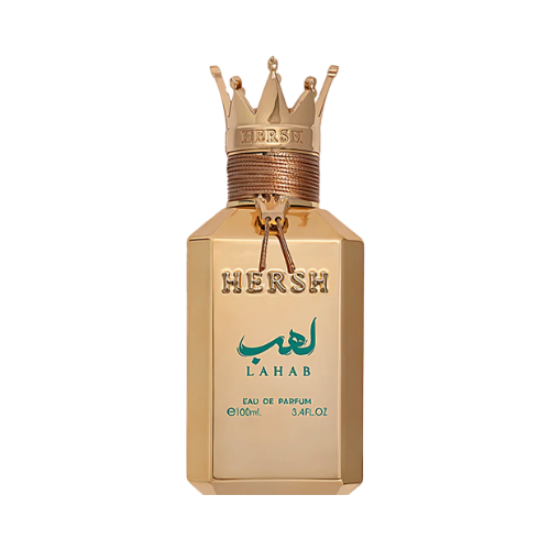 Lahab Hersh perfume unisex 100 ml frasco elegante con diseño moderno y aroma dulce envolvente