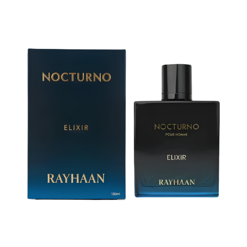 Perfume Nocturno Elixir 100 ml fragancia masculina intensa cálida y duradera