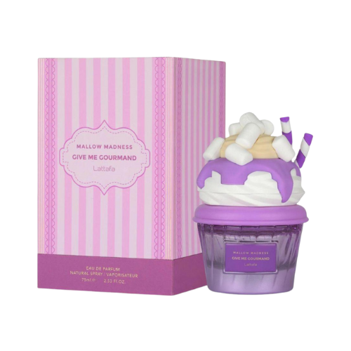 Perfume Mallow Madness de Lattafa, fragancia dulce y encantadora con notas florales y cremosas
Perfumes àrabes