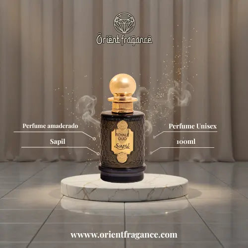 Sapil Royal Oud Eau de Parfum con esencia oriental amaderada de larga duración
