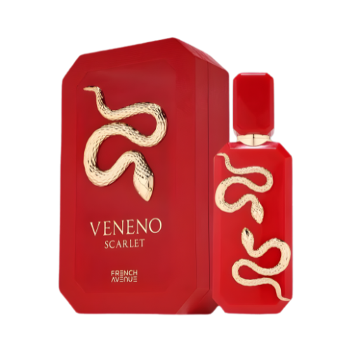 Veneno Scarlet 100 ml fragancia unisex intensa y elegante con carácter nocturno