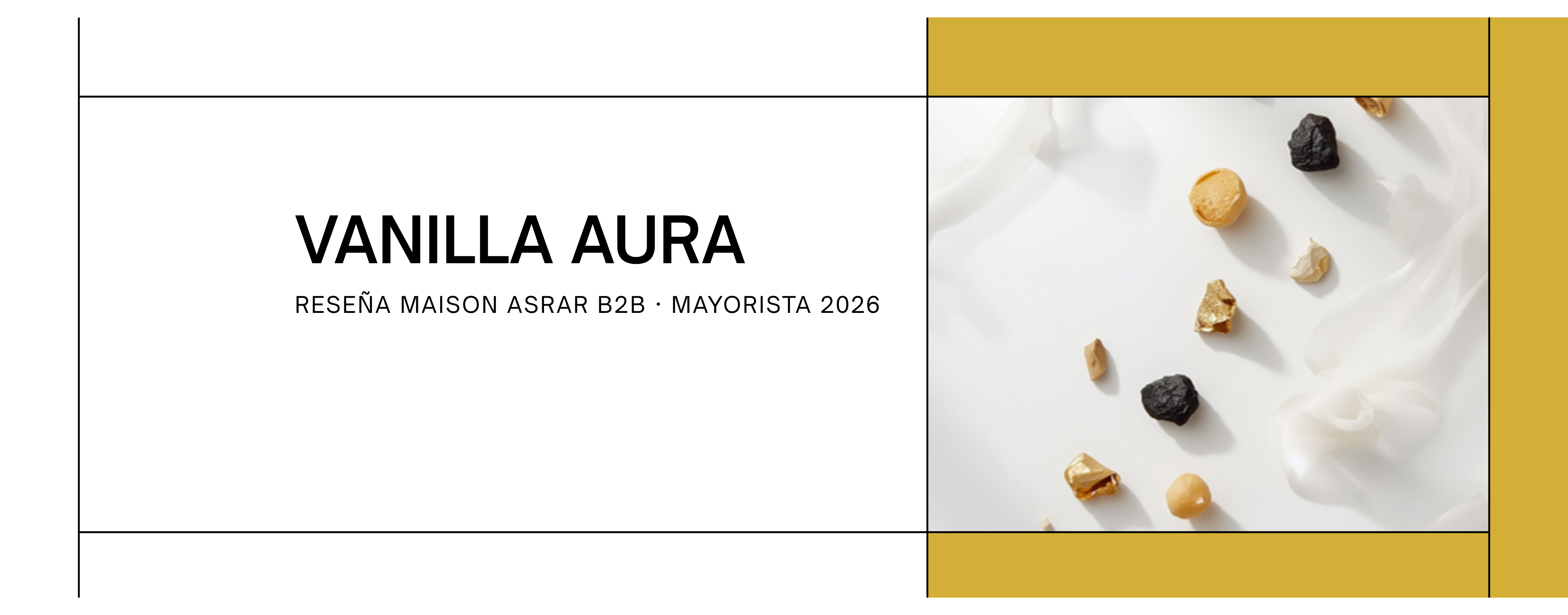 Reseña Maison Asrar Vanilla Aura 100ml al por mayor, análisis B2B premium - Orient Fragance Wholesale