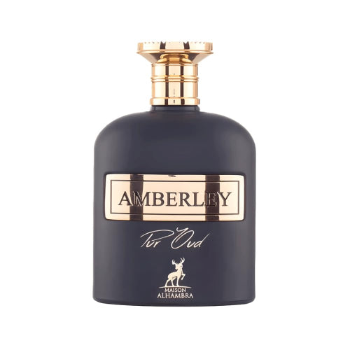 Maison Alhambra Al Por Mayor - Amberley Pur Oud - 100ml - Eau de Parfum - Perfume Masculino