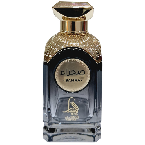 Al Absar Sahra - Perfume Masculino Oriental 100ml | Eau de Parfum Al Absar Sahra - Perfume Masculino Oriental 100ml Eau de Parfum esencia del desierto con Al Absar Sahra, una fragancia masculina oriental y amaderada que captura la elegancia y sofisticación moderna. Inspirada en las vastas dunas y especias exóticas, esta fragancia combina notas frescas, especiadas y profundas para crear una experiencia inolvidable