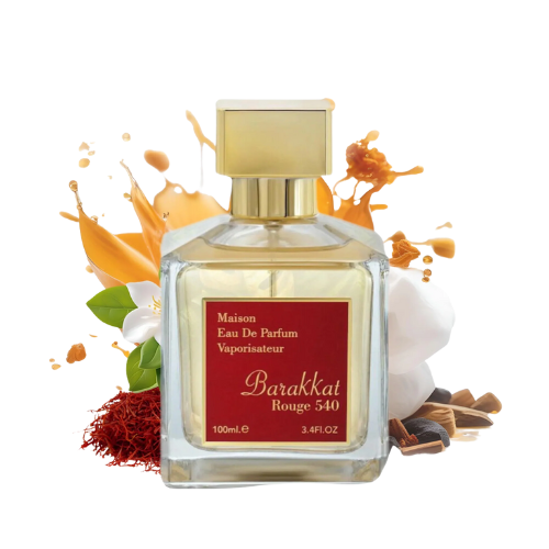 Fragrance World por grosso - Barakkat Rouge 540 - 100ml - Eau de Parfum - Perfume Unissexo