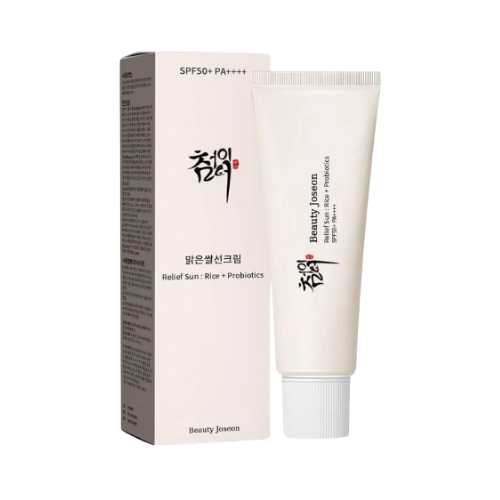 Beauty of Joseon protector solar arroz y probióticos SPF50+ PA++++ textura ligera skincare coreano