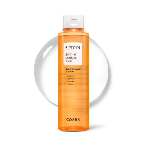 COSRX 5% PDRN B5 Vital Soothing Toner 280ml tónico facial coreano calmante y reparador