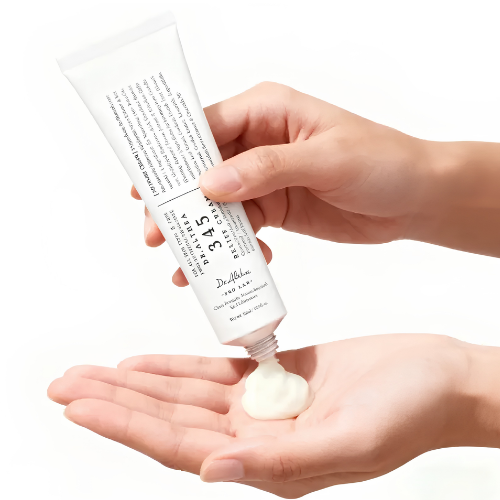 Dr. Althea 345 Relief Cream textura y envase crema coreana calmante e hidratante