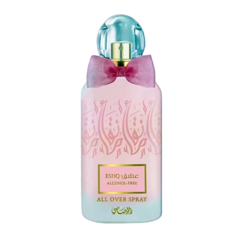 Rasasi Al Por Mayor - Eshq Alcohol Free - 100ml - All over Spray - Perfume Femenino