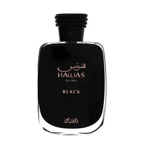 Rasasi - Hawas Black - 100ml - Eau De Parfum - Perfume Masculino