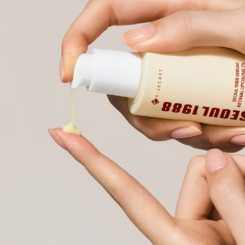 KSECRET sérum con retinal liposomal 2% y ginseng negro 30ml reafirmante antiarrugas skincare coreano
