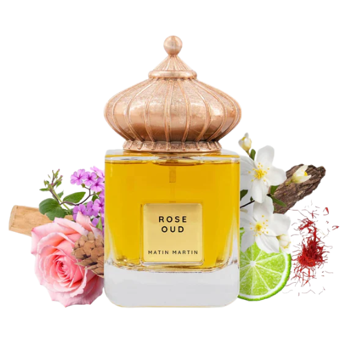 Matin Martin Al Por Mayor - Rose Oud - 100ml - Eau de Parfum - Perfume Unisex- Rose Oud - 100ml - Eau de Parfum - Perfume Unisex