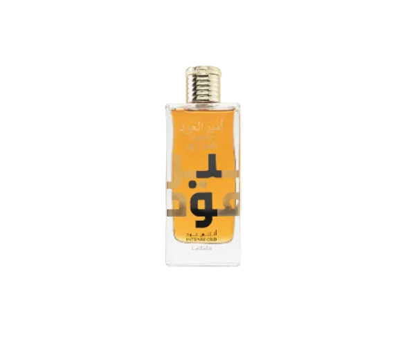 Ameer Al Oudh Intense Oud de Lattafa Perfume Arabe original de 100ml con sello de autenticidad en Orient Fragance España.