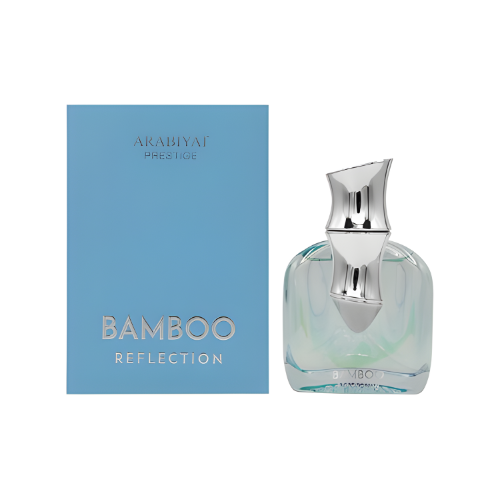 Perfume Bamboo Reflection Arabiyat Prestige 100 ml vista lateral fragancia fresca y luminosa