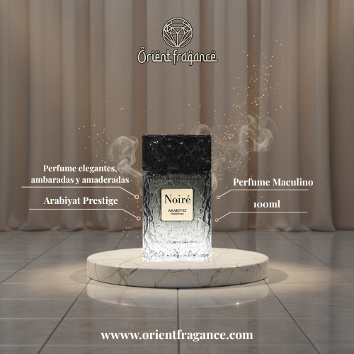 Noiré Arabiyat Prestige Eau de Parfum 100 ml presentación elegante fragancia unisex intensa y sofisticada
