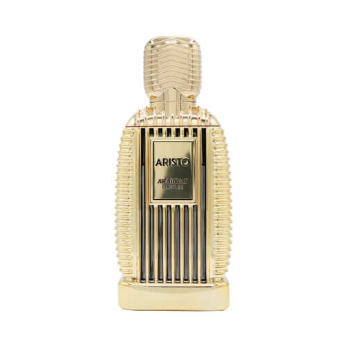 Aristo de Arabiyat Prestige perfume arabe eau de parfum 100 ml cítrico floral ambarado con limón mandarina naranja magnolia jazmín pachulí sándalo y vainilla