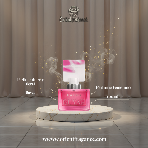 Perfume Embrace 100 ml fragancia femenina suave elegante y duradera