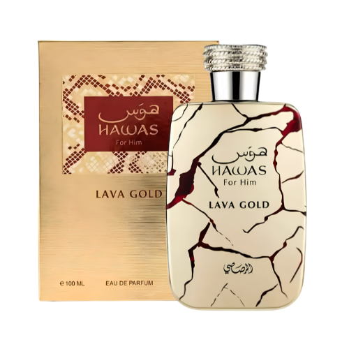 Rasasi - Hawas Lava Gold - 100ml - Eau De Parfum - Perfume Unisex