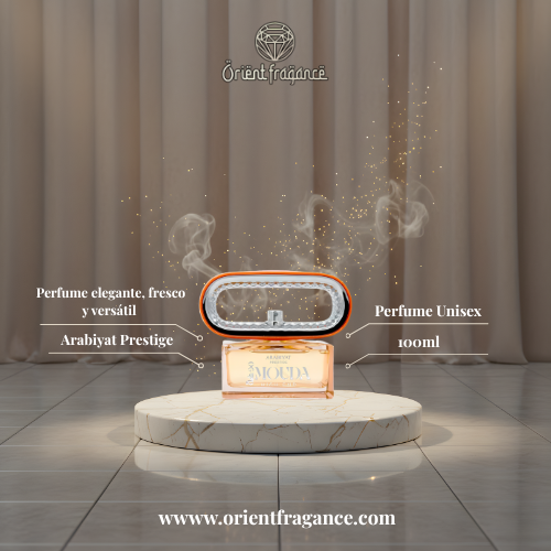 Arabiyat Prestige Mouda High End presentación premium perfume unisex 100 ml