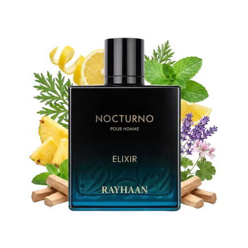 Rayhaan - Nocturno Elixir - 100ml - Eau De Parfum - Perfume Masculino