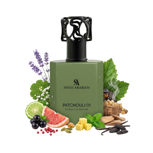 Swiss arabian - Patchouli 01 - 50ml - Extrait De Parfum - Perfume Unisex