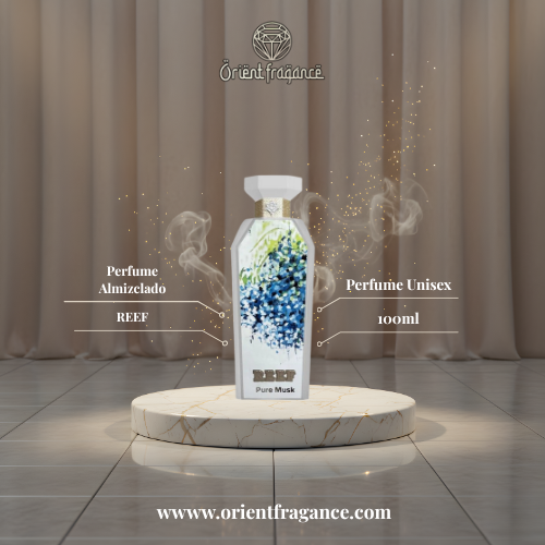 Reef Pure Musk presentación premium perfume unisex elegante 150 ml