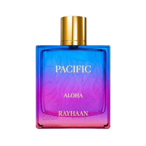 Rayhaan Aloha Eau de Parfum unisex 100 ml fragancia tropical elegante y de larga duración