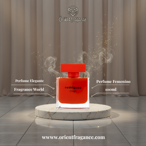 Redriguez Rouge 100 ml fragancia femenina intensa elegante y sofisticada