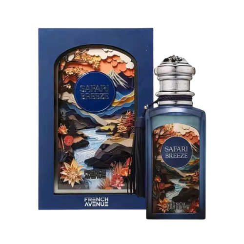 Perfume Safari Breeze 100 ml fragancia unisex fresca exótica y elegante