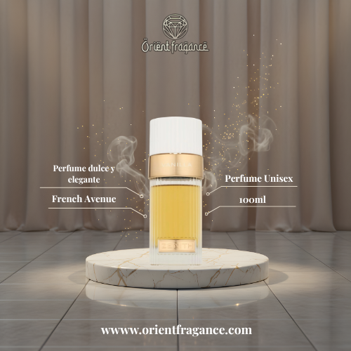 French Avenue Zenith Vanilla presentación premium perfume unisex de vainilla 100 ml